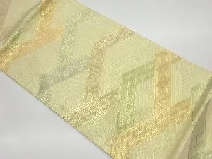 佐賀錦菱模様織出し全通袋帯